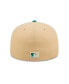 ფოტო #4 პროდუქტის Men's Natural, Teal Atlanta Braves Mango Forest 59FIFTY fitted hat