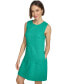 Фото #4 товара Women's Round-Neck Sleeveless Shift Dress