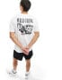 Nike Running Trail Dri-Fit graphic t-shirt in sail Белый, L - Chest 41-44 - фото #1