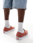 Vans authentic trainers in burnt orange and white