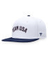 Branded Men's White/Navy Team USA Snapback Hat