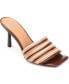 Фото #1 товара Women's Calliope Stacked Straps Stiletto Sandals