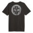 Фото #2 товара Puma Blacked Out Logo Crew Neck Short Sleeve Athletic T-Shirt X Cs Mens Size XXL
