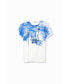 ფოტო #4 პროდუქტის Women's Mediterranean landscape T-shirt