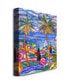 Фото #2 товара Manor Shadian 'Hawaii Wind Surf' Canvas Art - 47" x 35"