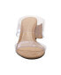 ფოტო #4 პროდუქტის Women's Victorie Mid Block Heel Sandals