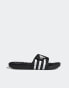 Фото #1 товара adidas Sportswear Adissage sliders in black and white