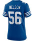 Фото #2 товара Women's Quenton Nelson Royal Indianapolis Colts Alternate Game Jersey