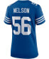 Фото #2 товара Women's Quenton Nelson Indianapolis Colts Alternate Game Jersey