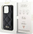 Guess Guess GUHCP15LPSQSQSK iPhone 15 Pro 6.1" czarny/black hardcase Quilted Metal Logo