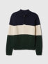 Kids Colorblock Half-Zip Pullover Sweater