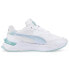 Фото #1 товара Puma Mirage Sport Glow Lace Up Womens White Sneakers Casual Shoes 382904-01