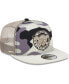 Men's White Pittsburgh Pirates Chrome Camo A-Frame 9FIFTY Trucker Snapback Hat