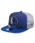Фото #1 товара Men's Blue Dallas Mavericks Court Sport Speckle 9fifty Snapback Hat