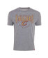 Фото #2 товара Men's Gray Cleveland Cavaliers Comfy Tri-Blend T-Shirt