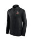ფოტო #3 პროდუქტის Men's Black Arizona Coyotes Authentic Pro Rink Fleece Full-Zip Jacket