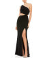 Фото #1 товара Mac Duggal One-Shoulder Gown Women's 8