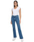 ფოტო #4 პროდუქტის Petite High-Rise Bootcut Jeans