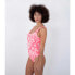 Фото #3 товара HURLEY Flower Scrunch Max Moderate Swimsuit