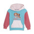 Фото #1 товара Puma Color Block Duo Hoodie X Pp Toddler Girls Blue Casual Outerwear 85974601