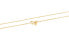 Gold-plated silver chain Anker AGS1286-GOLD