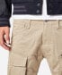 Фото #4 товара Men's Rovic Zip 3D Straight Tapered Cargo Pant