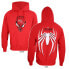 Фото #4 товара Толстовка с капюшоном унисекс Spider-Man Spider Crest Красный