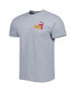 Фото #3 товара Men's Graphite Arizona State Sun Devils Vault State Comfort T-shirt