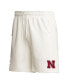 ფოტო #4 პროდუქტის Men's Cream Nebraska Huskers AEROREADY Shorts