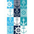 Beach Towel Secaneta Timon Sail 100 x 170 cm Jacquard Velvet