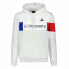 Фото #6 товара Толстовка с капюшоном мужская Le coq sportif TRI HOODY NEW OPTICAL 2310015 Белая