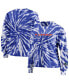 Фото #1 товара Women's Royal Florida Gators Tie-Dye Long Sleeve T-shirt