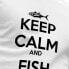 KRUSKIS Keep Calm And Fish short sleeve T-shirt