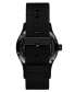 Field II Men's Black Nylon Watch 41mm