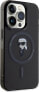 Фото #20 товара Karl Lagerfeld Karl Lagerfeld KLHMP14XHFCKNOK iPhone 14 Pro Max 6.7" czarny/black hardcase IML Ikonik MagSafe