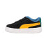 Puma Suede Garfield Ac Inf Boys Black Sneakers Casual Shoes 384555-01