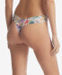 Printed Signature Lace Low Rise Thong Underwear