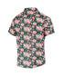 Men's Green Oakland Athletics Floral Linen Button-Up Shirt