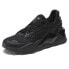 Фото #2 товара Puma RsXl Forever Diamonds Lace Up Mens Black Sneakers Casual Shoes 39240102