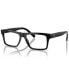 ფოტო #1 პროდუქტის Men's Rectangle Eyeglasses, DG3368 52