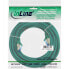 Фото #4 товара InLine Patch Cable S/FTP PiMF Cat.6A halogen free 500MHz green 15m