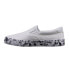 Фото #6 товара Lugz Clipper Splash Slip On Mens White Sneakers Casual Shoes MCLIPSPC-135