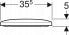 Фото #5 товара Deska sedesowa Geberit Geberit Selnova Compact Deska sedesowa, mocowanie od góry, kształt geometryczny, wolne opadanie, zachodząca pokrywa deski sedesowej, antybakteryjna [36]