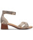 Фото #3 товара Women's Desirae Lily Ankle-Strap Sandals