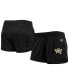 ფოტო #1 პროდუქტის Women's Black Wake Forest Demon Deacons Logo Mesh Shorts
