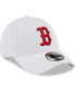Фото #4 товара Men's White Boston Red Sox League II 9FORTY Adjustable Hat