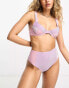 The Frolic rubellite bikini bottom in pink and purple Rosa/Violett, 38 - фото #1