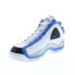 Фото #8 товара Fila Grant Hill 2 1BM01753-138 Mens White Leather Athletic Basketball Shoes