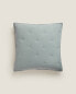 Microfibre cushion cover