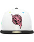 Фото #2 товара Men's White Florida Marlins Cooperstown Collection Neon Eye 59FIFTY Fitted Hat